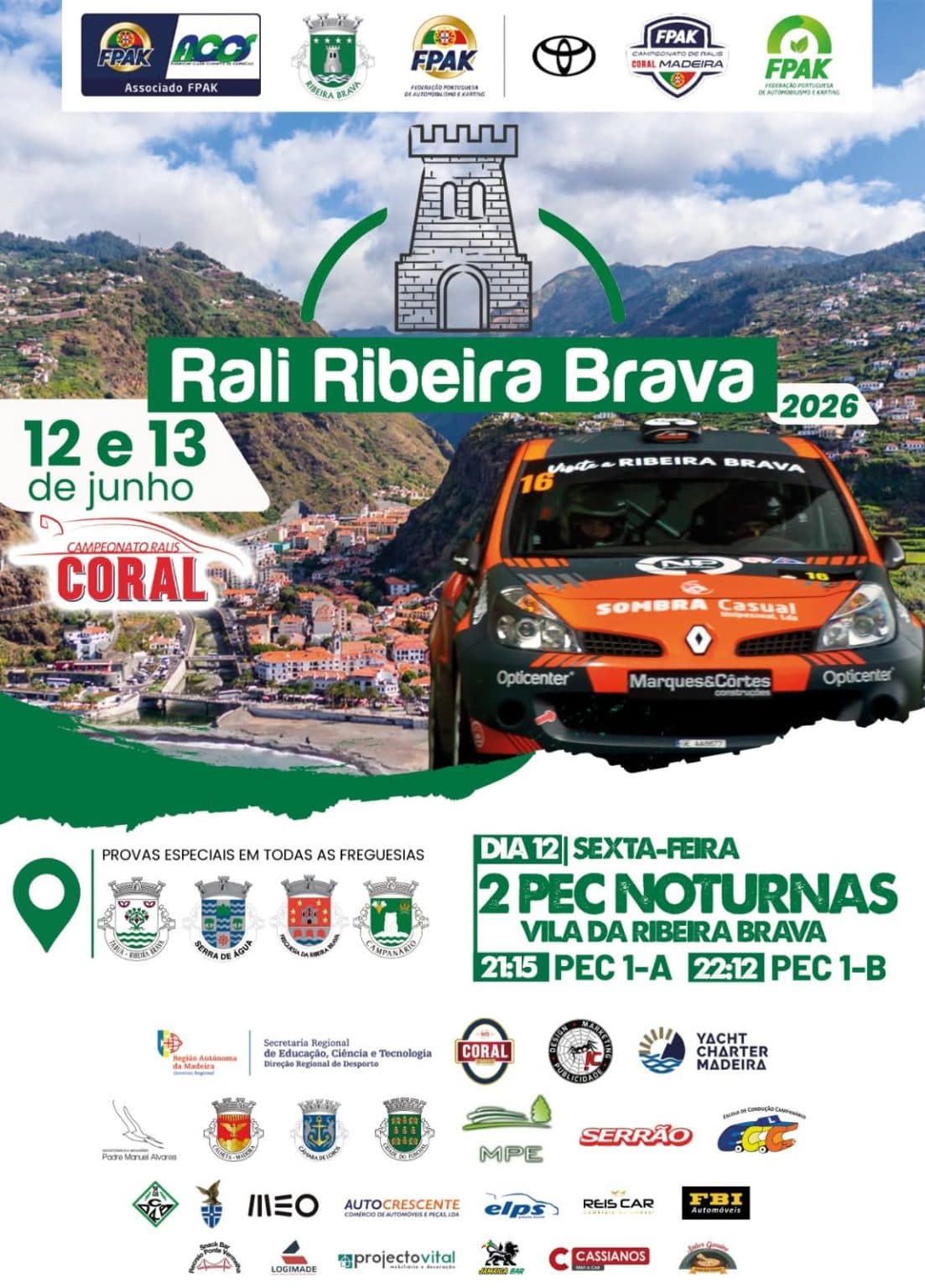 Rali da Ribeira Brava 2026