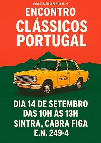 Encontro Clássicos Portugal Setembro 2025