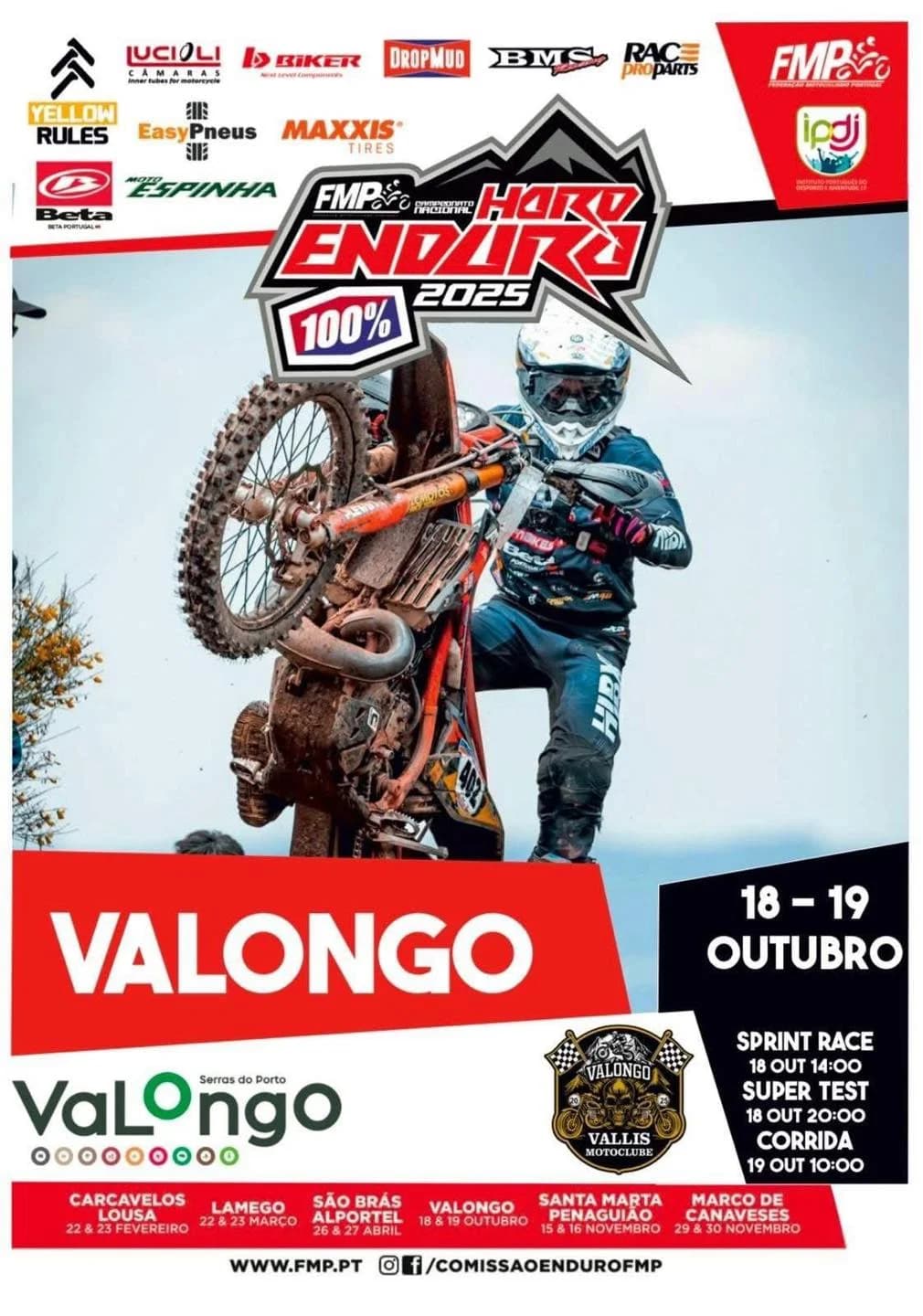 Campeonato Nacional Hard Enduro 2025 – Prova 4 – Valongo