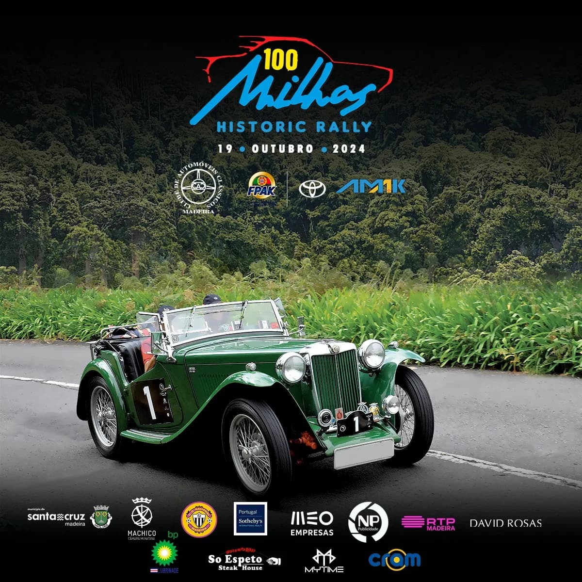 100Milhas Historic Rally – Clube de Automóveis Clássicos da Madeira