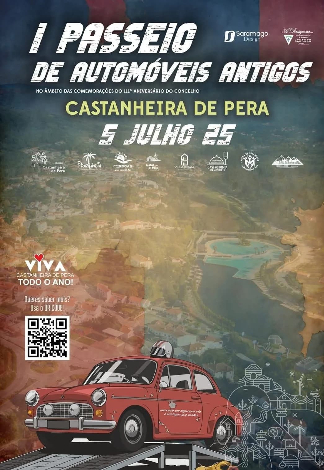 1ª Passeio de Automóveis Antigos