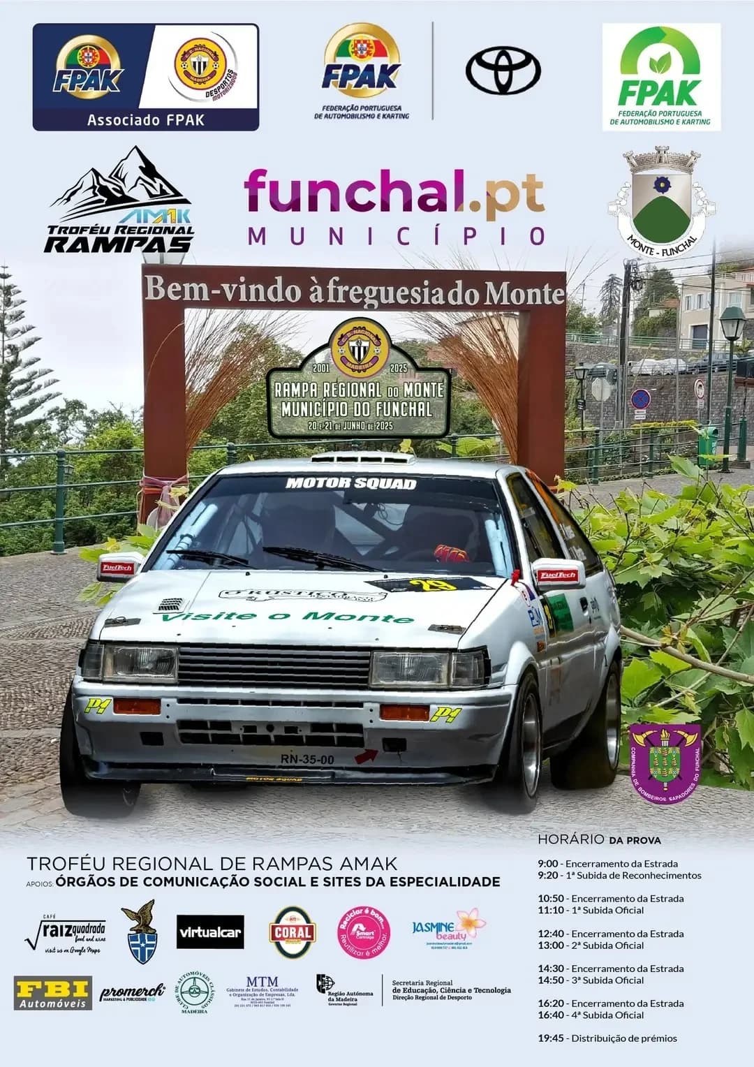 Rampa Regional do Monte / Municipio do Funchal 2025