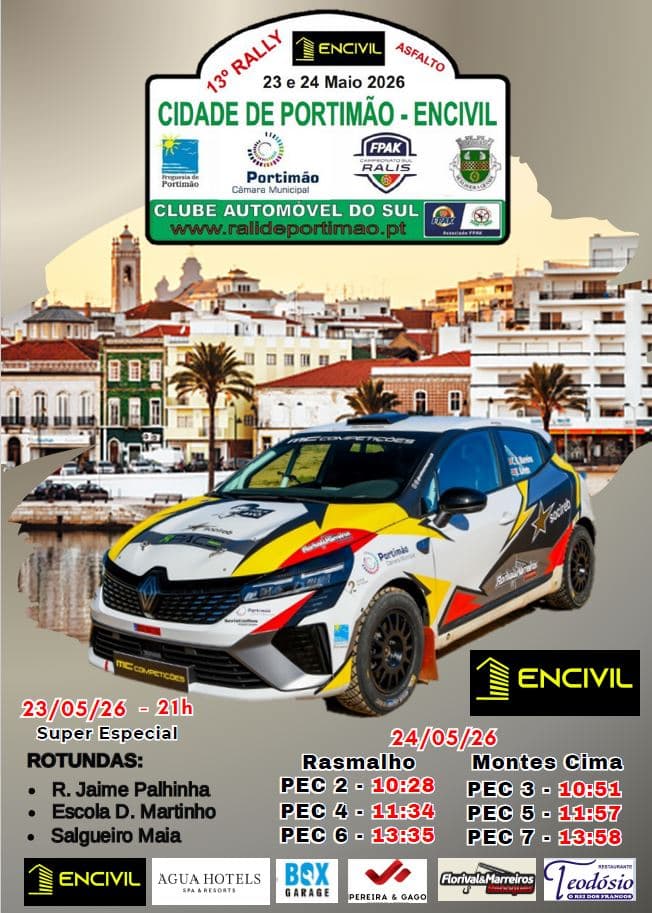 13º Rali Cidade de Portimão - Encivil