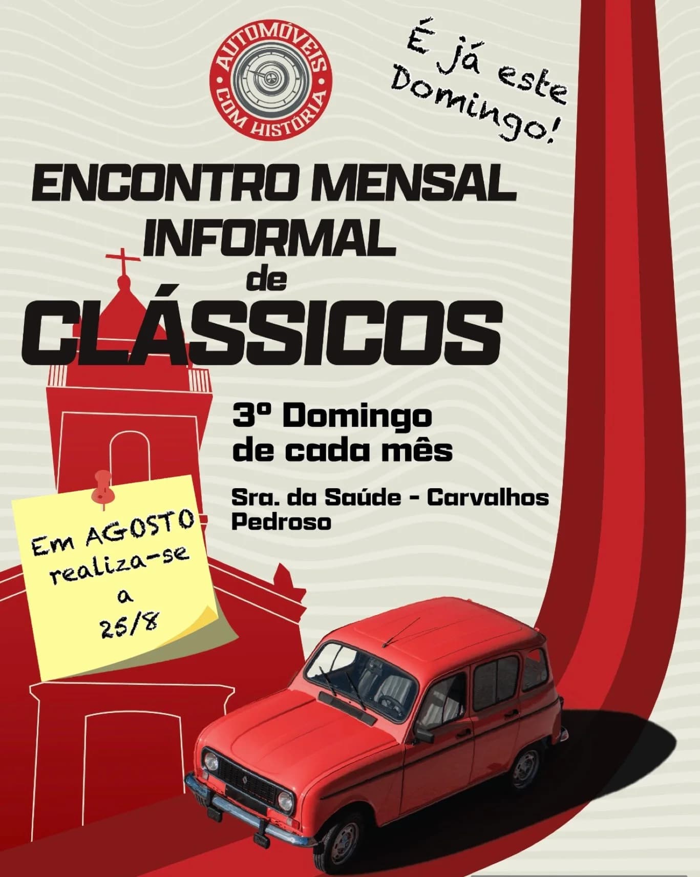 Encontro Informal Mensal de Clássicos – Automóveis com história