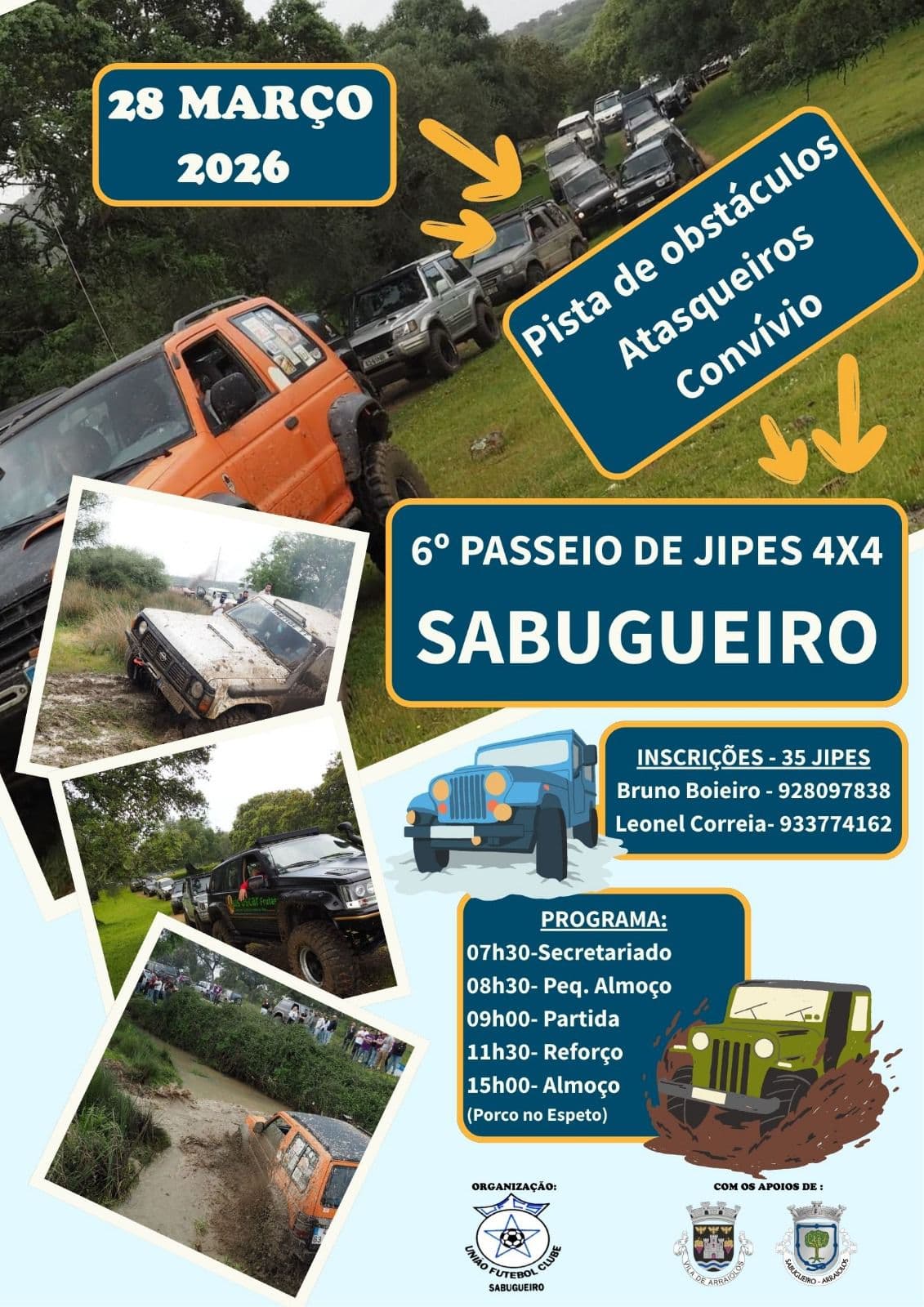 6º Passeio de Jipes 4x4 Sabugueiro