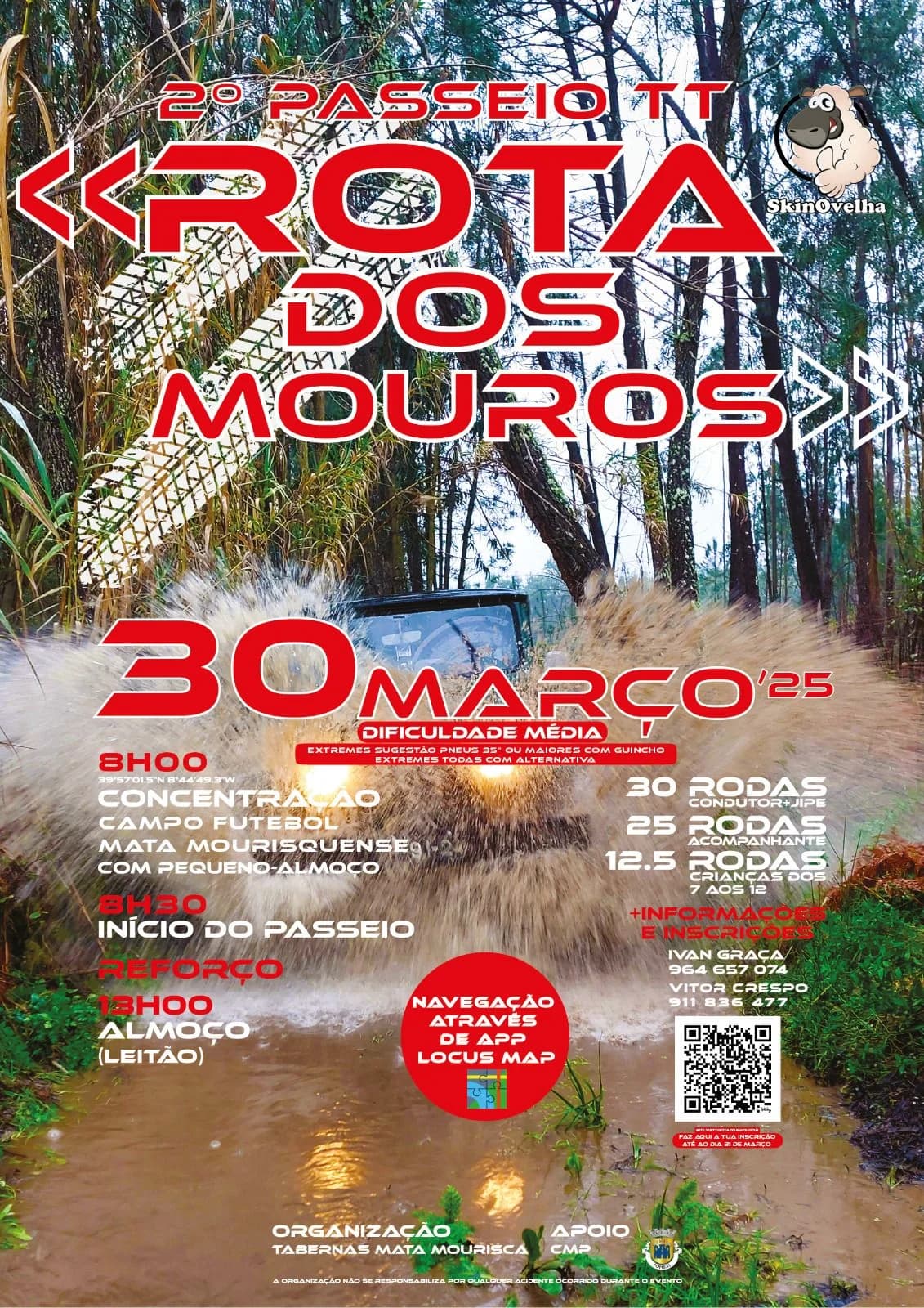 2º Passeio TT – Tabernas Mata Mourisca