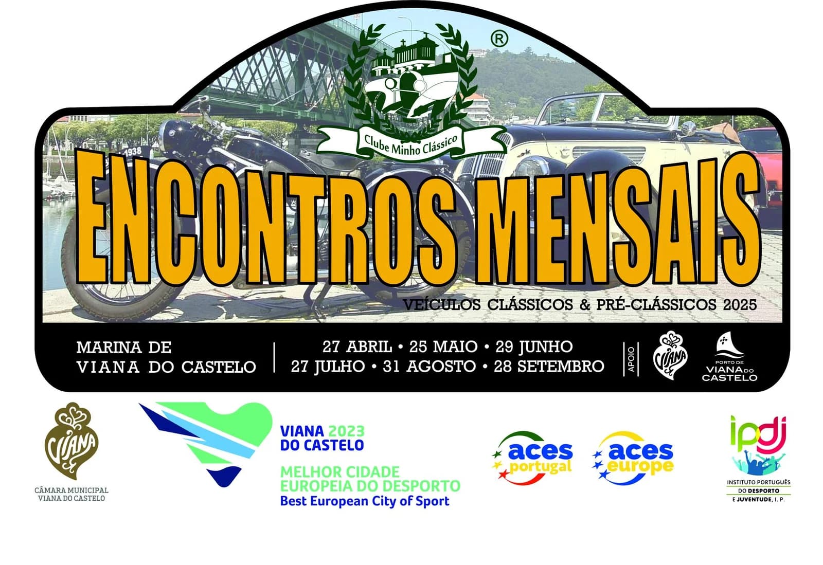 Encontros mensais de Clássicos – Clube Minho Clássico