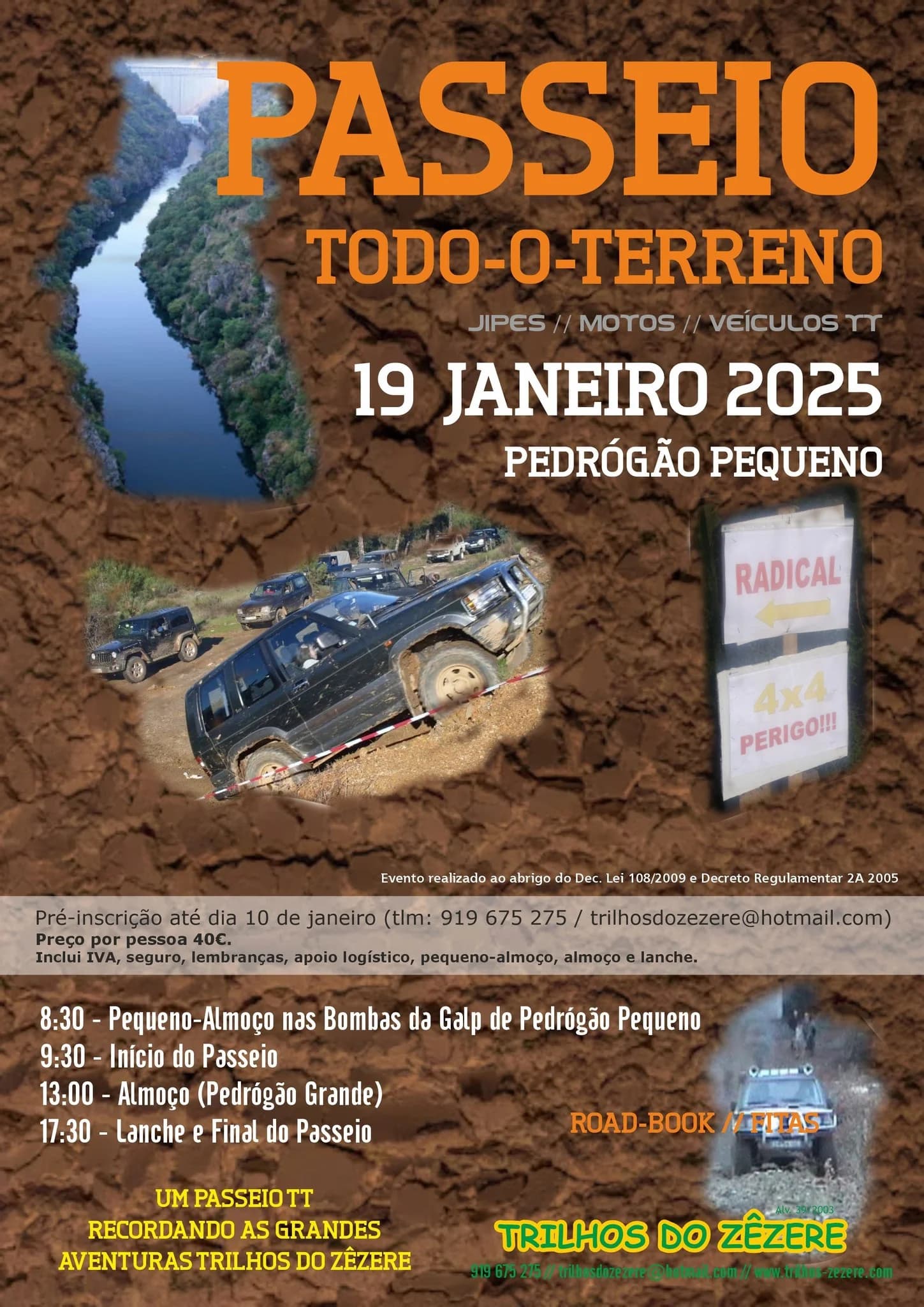 Passeio TT – Trilhos Do Zêzere Lda