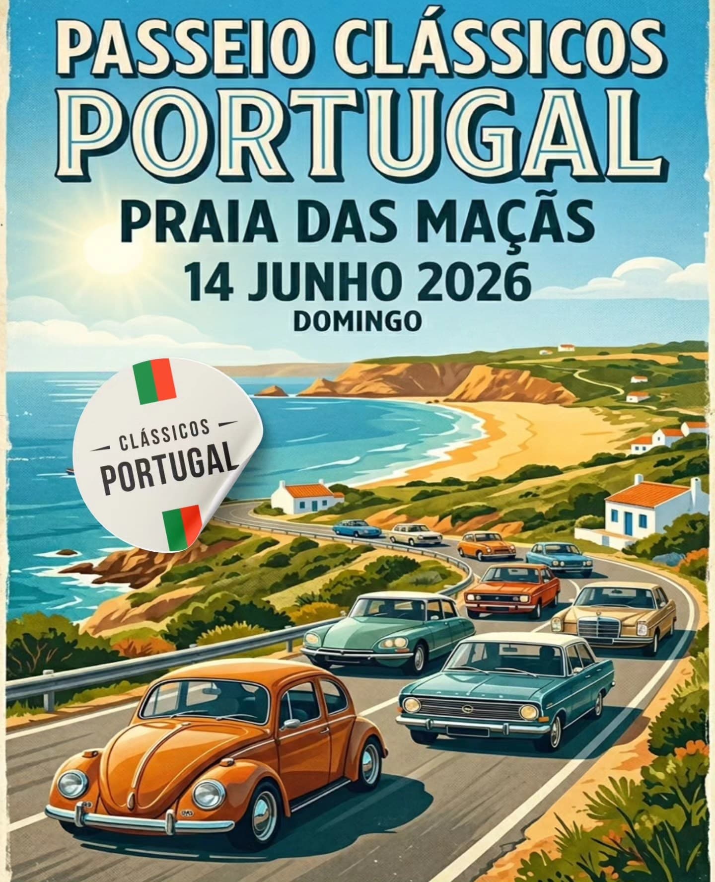 Passeio Clássicos Portugal - Praia das maçãs