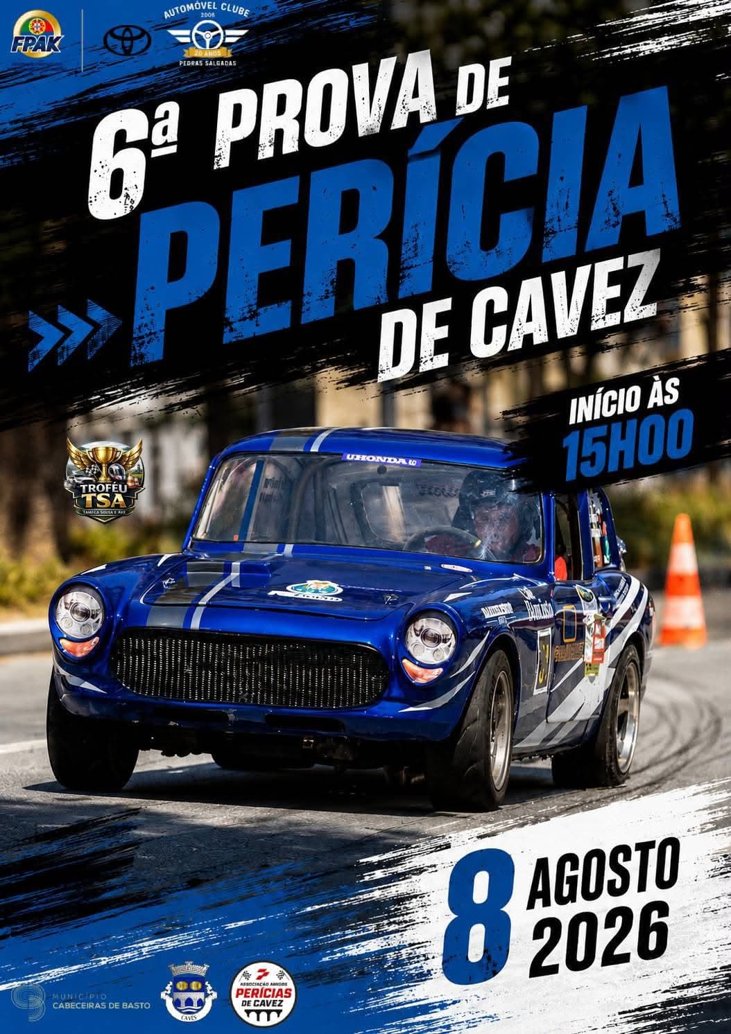 6.ª Prova de Perícia de Cavez 2026