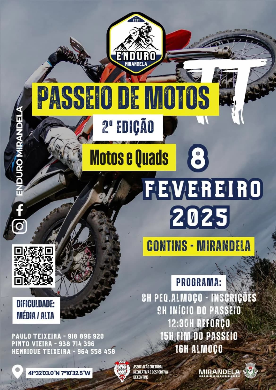 2º Passeio de Motos TT - Enduro Mirandela