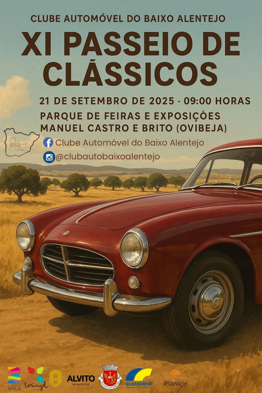 6º Passeio de Clássicos – Clube Automóvel Baixo Alentejo