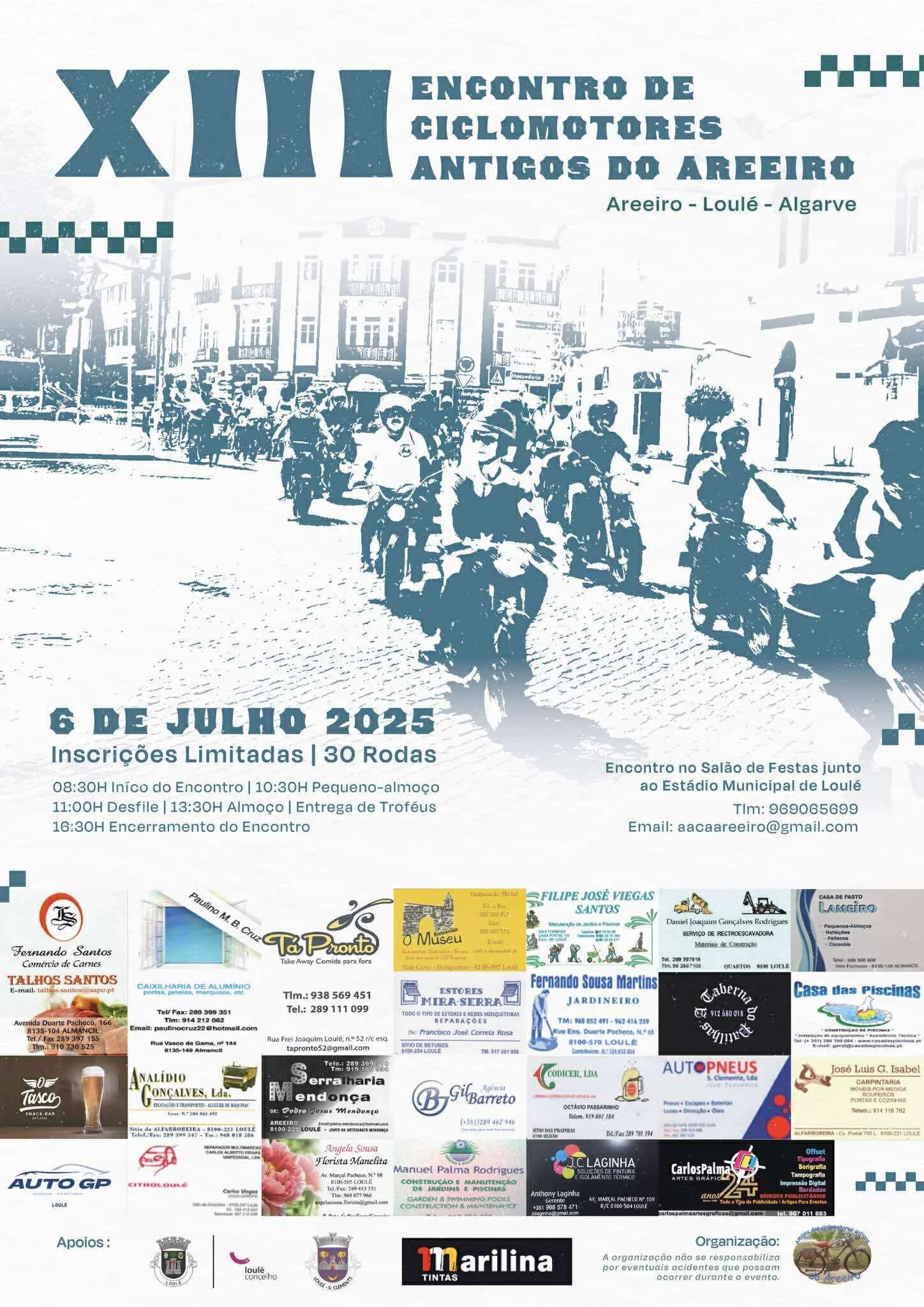13º Encontro de Ciclomotores Antigos Do Areeiro – Moto Clube de Almodôvar