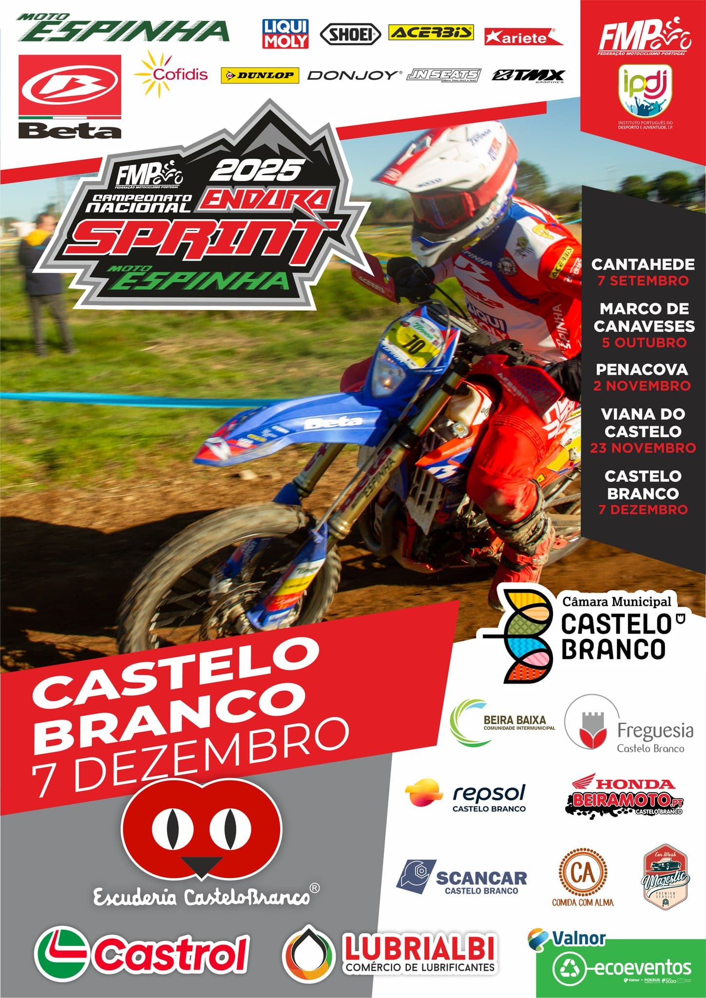 Campeonato Nacional Enduro Sprint – Prova 6 – Castelo Branco