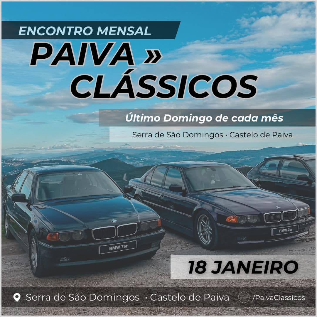 Encontro Mensal 2026 - Paiva Clássicos