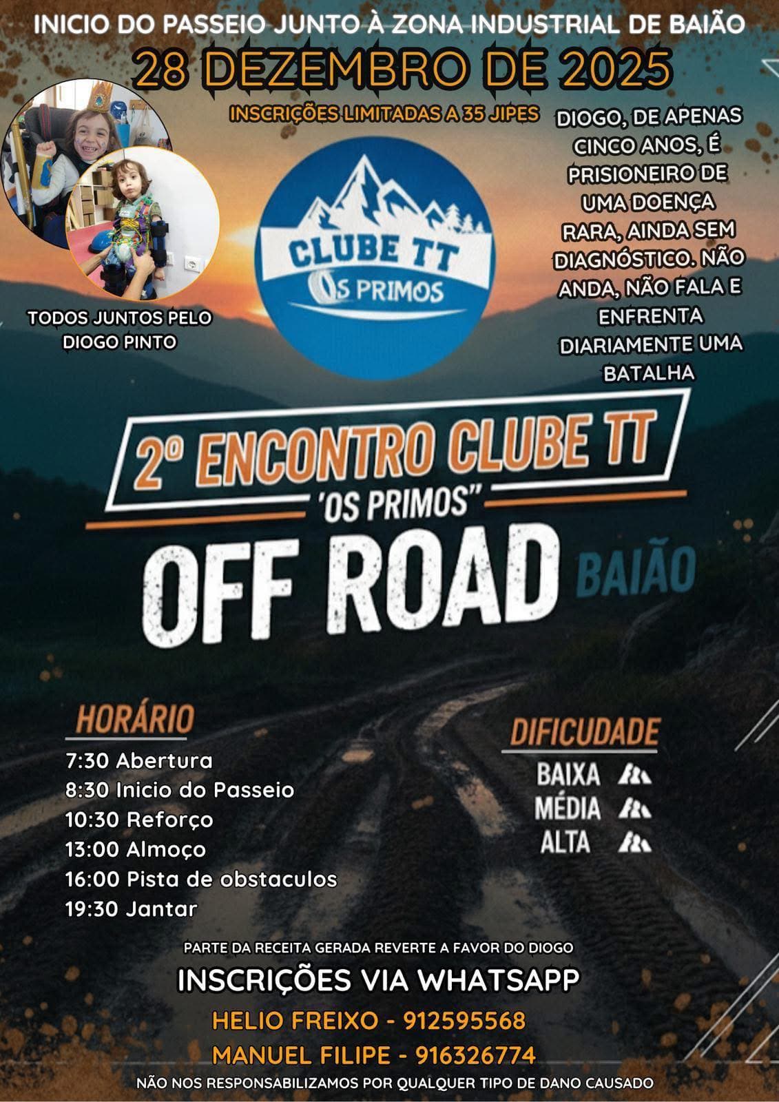 2º Encontro Clube TT "Os Primos"