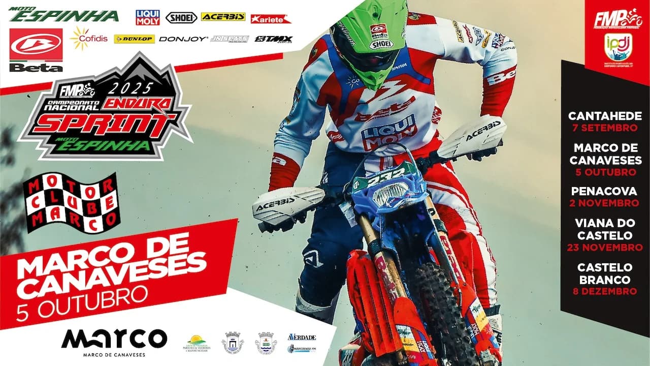 Campeonato Nacional Enduro Sprint 2025 – Prova 2 – Marco de Canaveses
