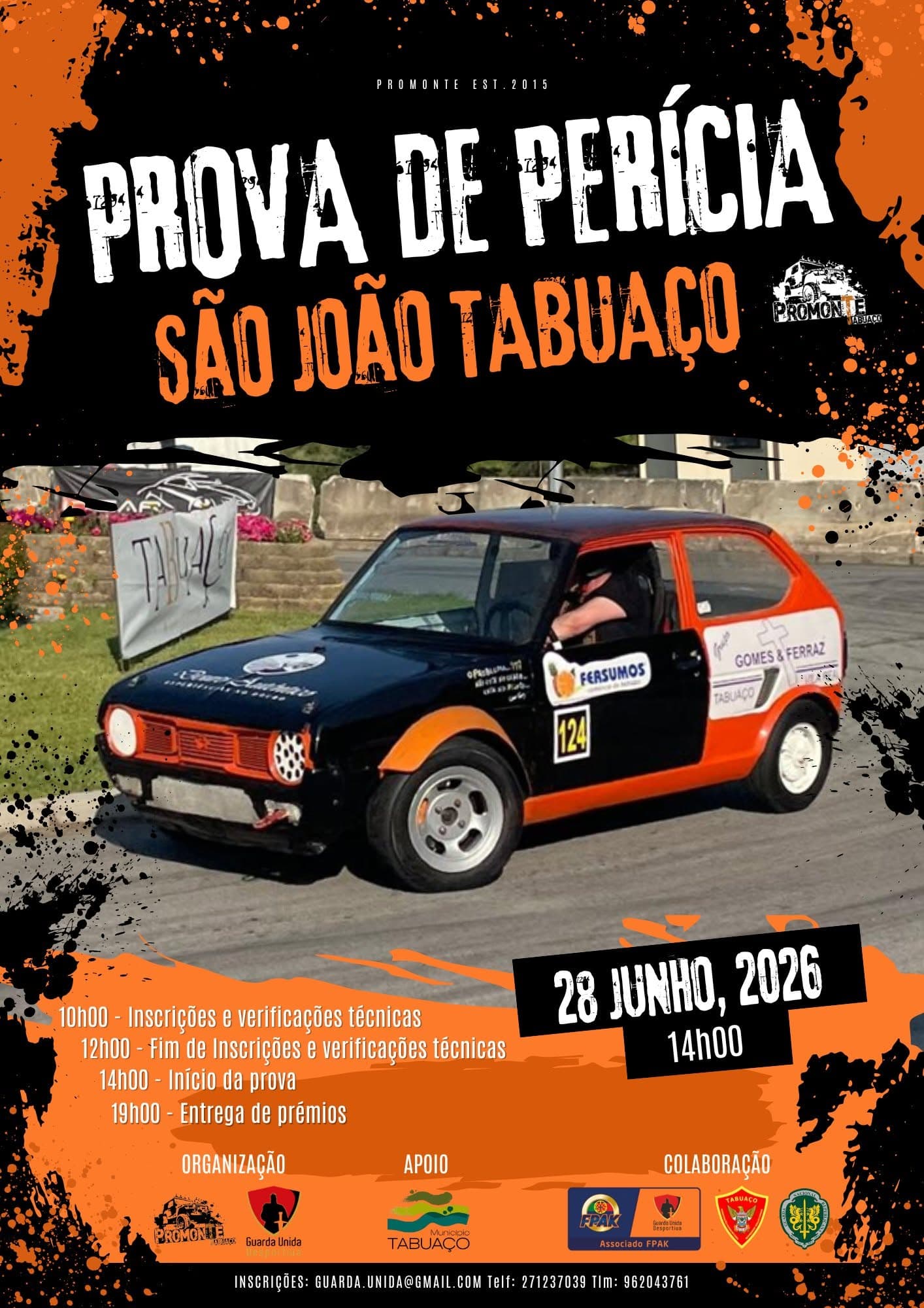Prova de Perícia São João Tabuaço 2026