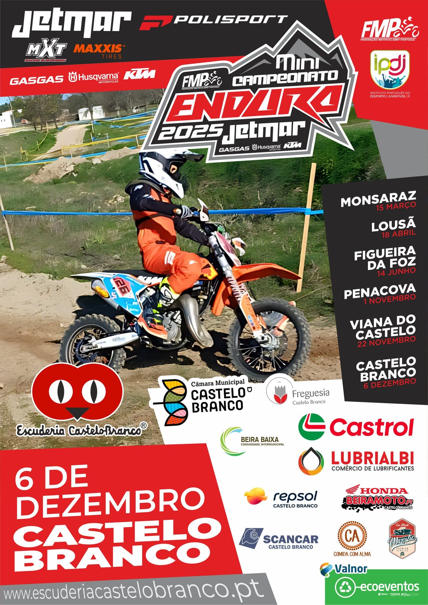 Campeonato Nacional Mini Enduro - Prova 6 - Castelo Branco