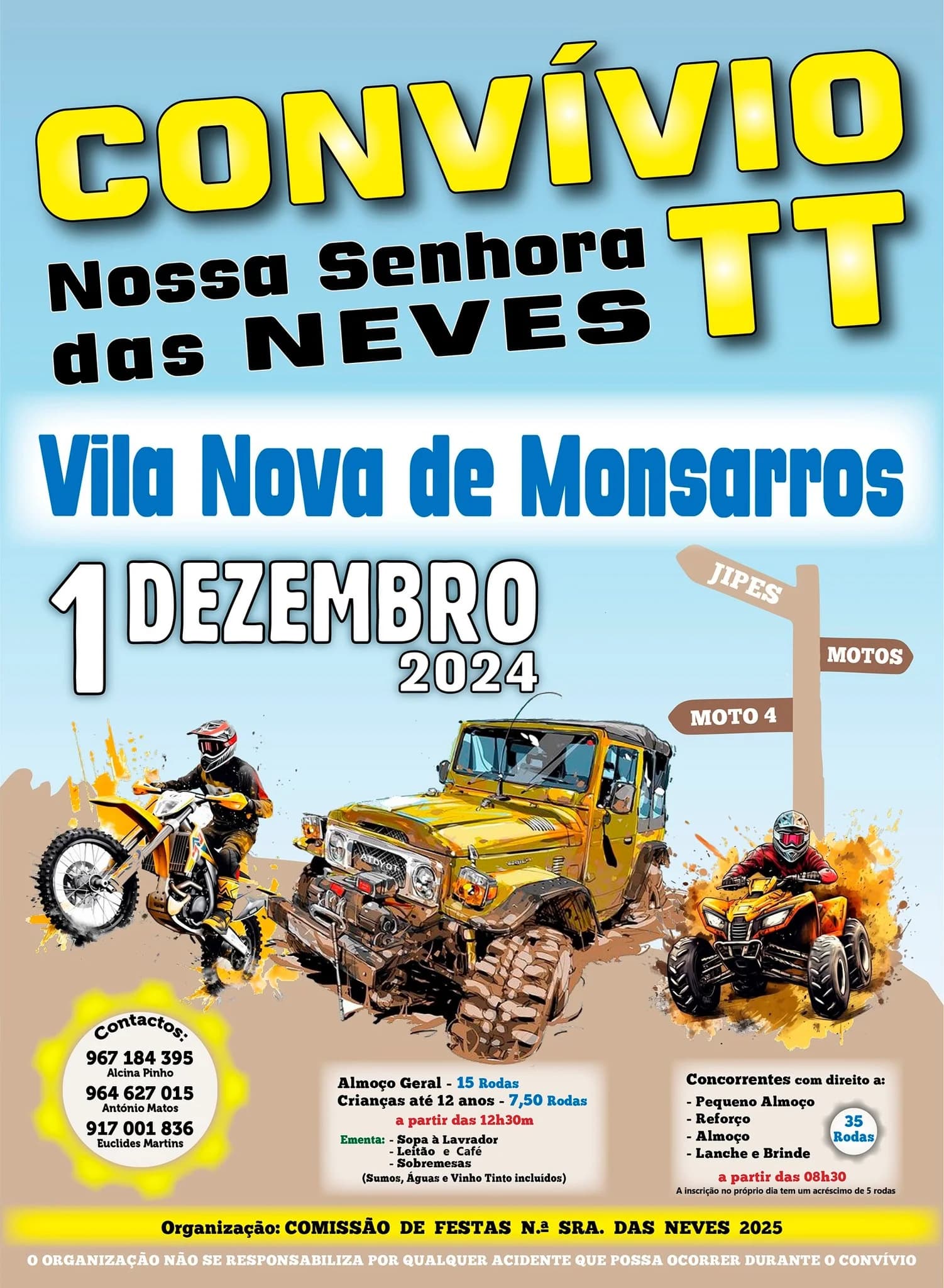 Passeio TT Nossa Senhora das Nevas