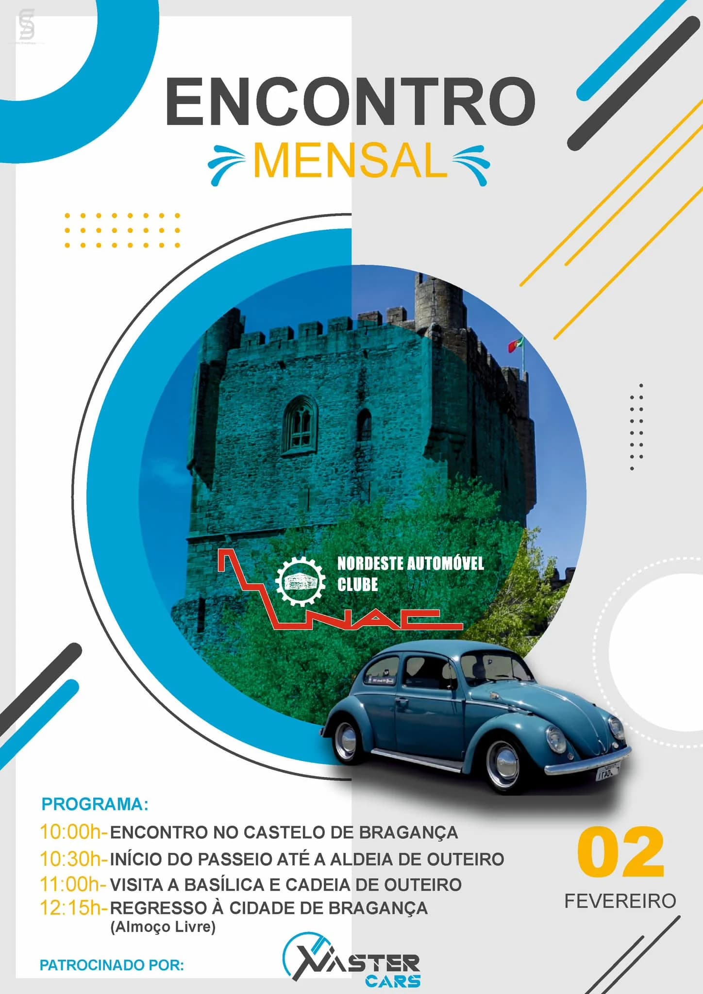 Encontro mensal – NAC Nordeste Automóvel Clube