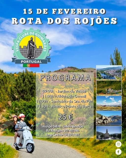 1ª Passeio – Vespa Clube de Guimarães