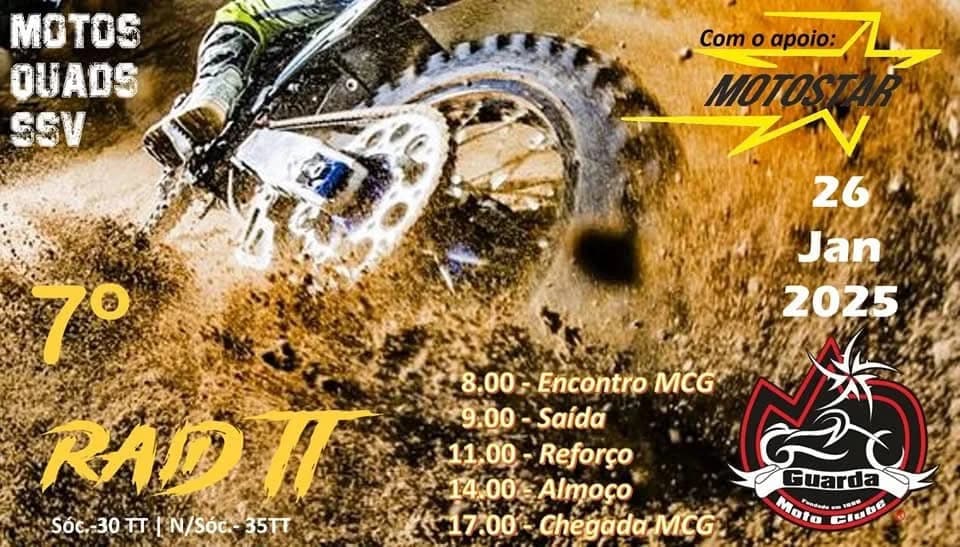 7ª Rad TT - Moto Clube de Guarda