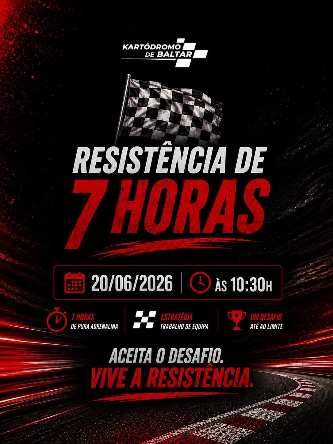 Resistência de 7 Horas — Kartódromo de Baltar 2026