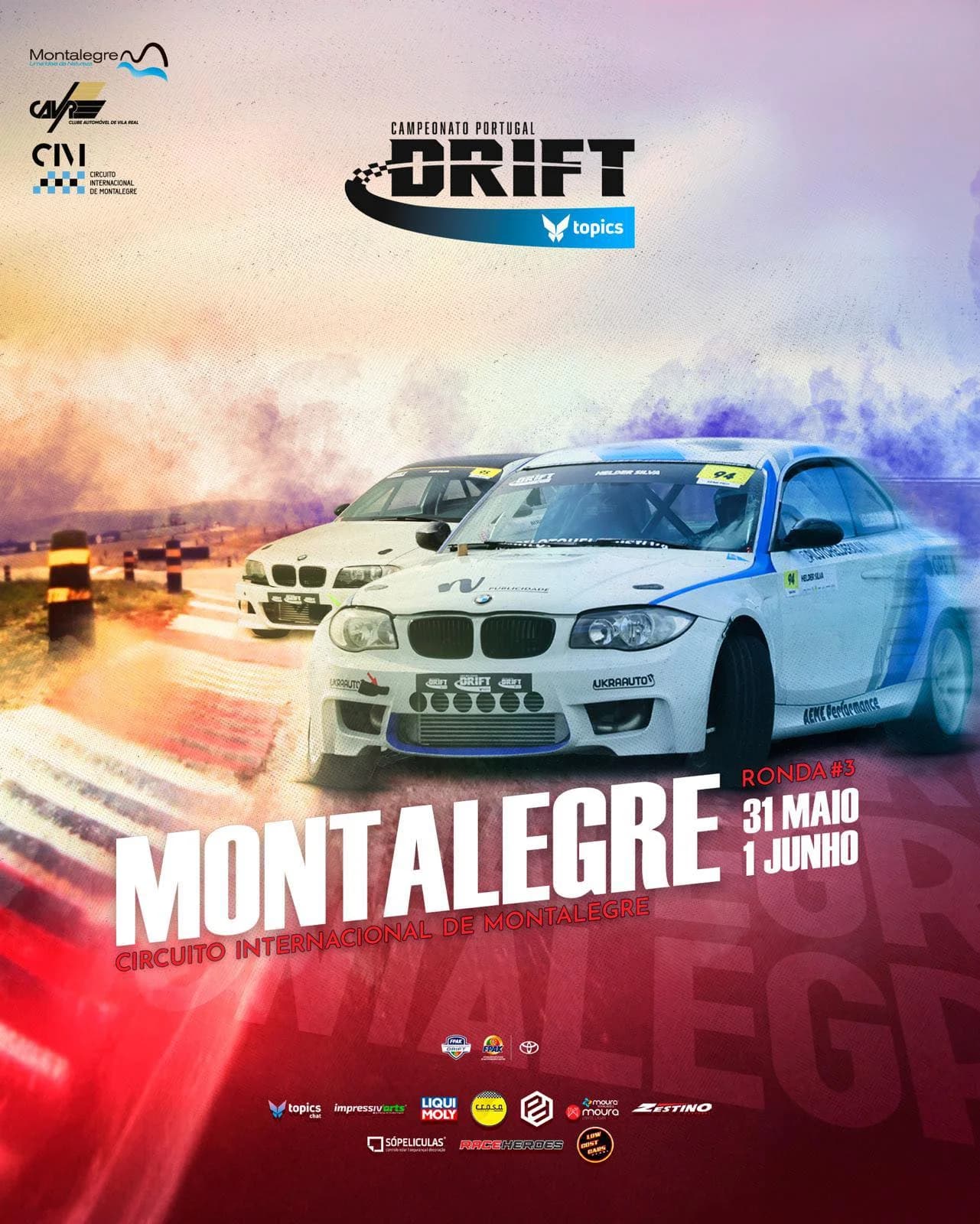 Campeonato Portugal Drift – Prova 3 – Montalegre