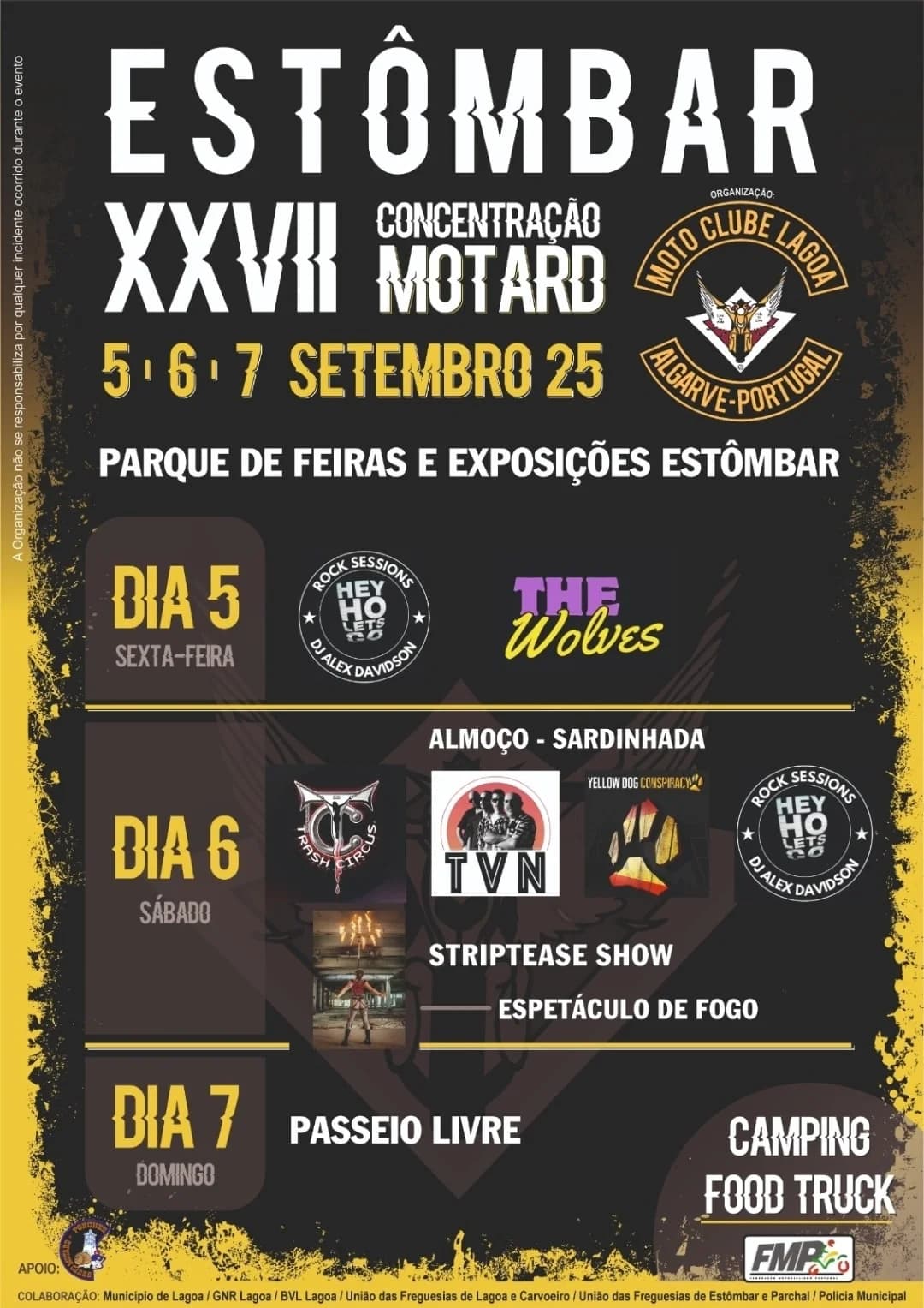 Passeio Concentração Motard - Moto Clube de Lagoa