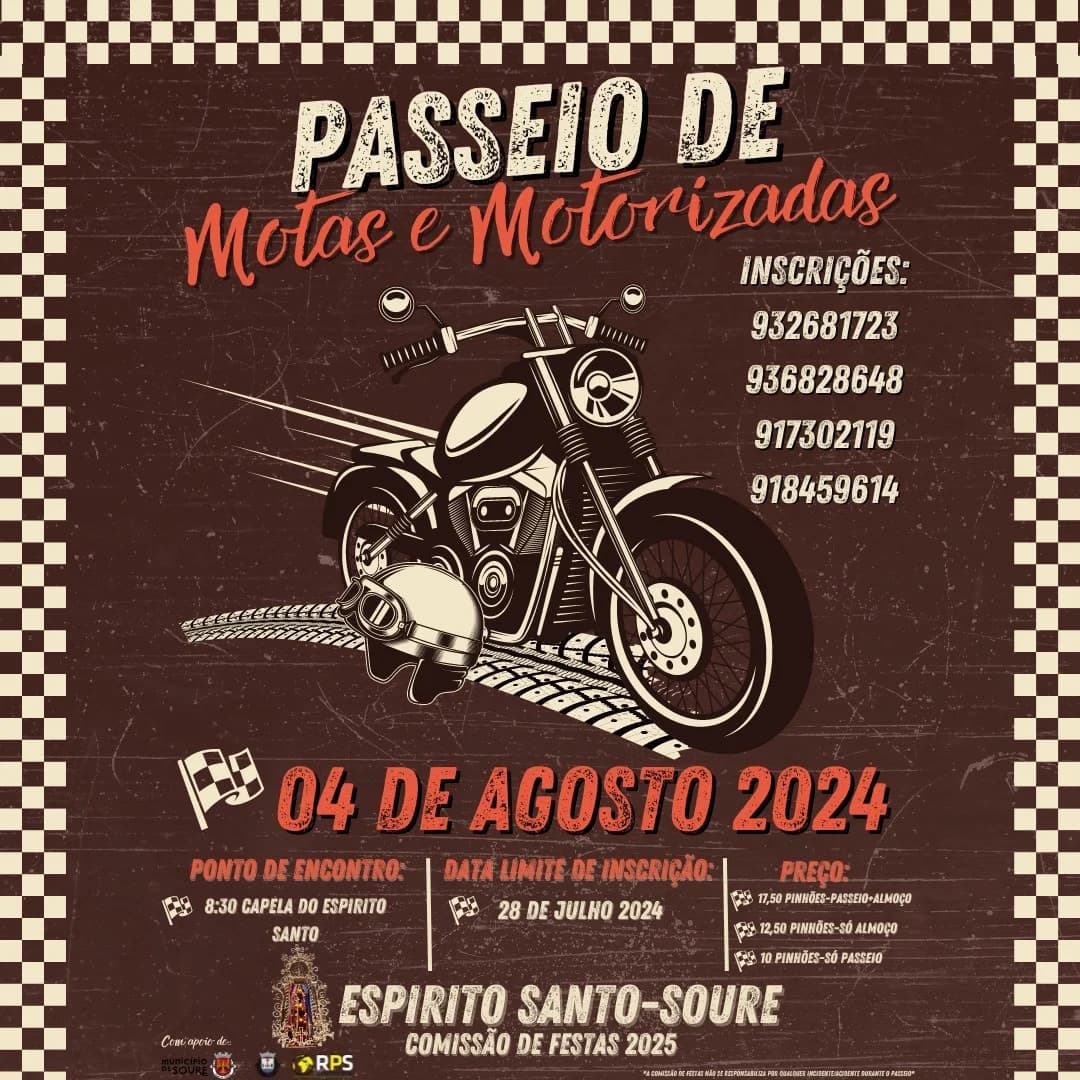Passeio de Motas e Motorizadas