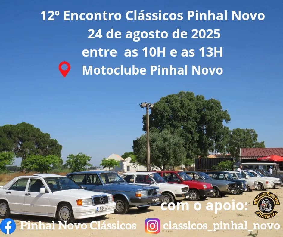 12º encontro Clássicos Pinhal Novo