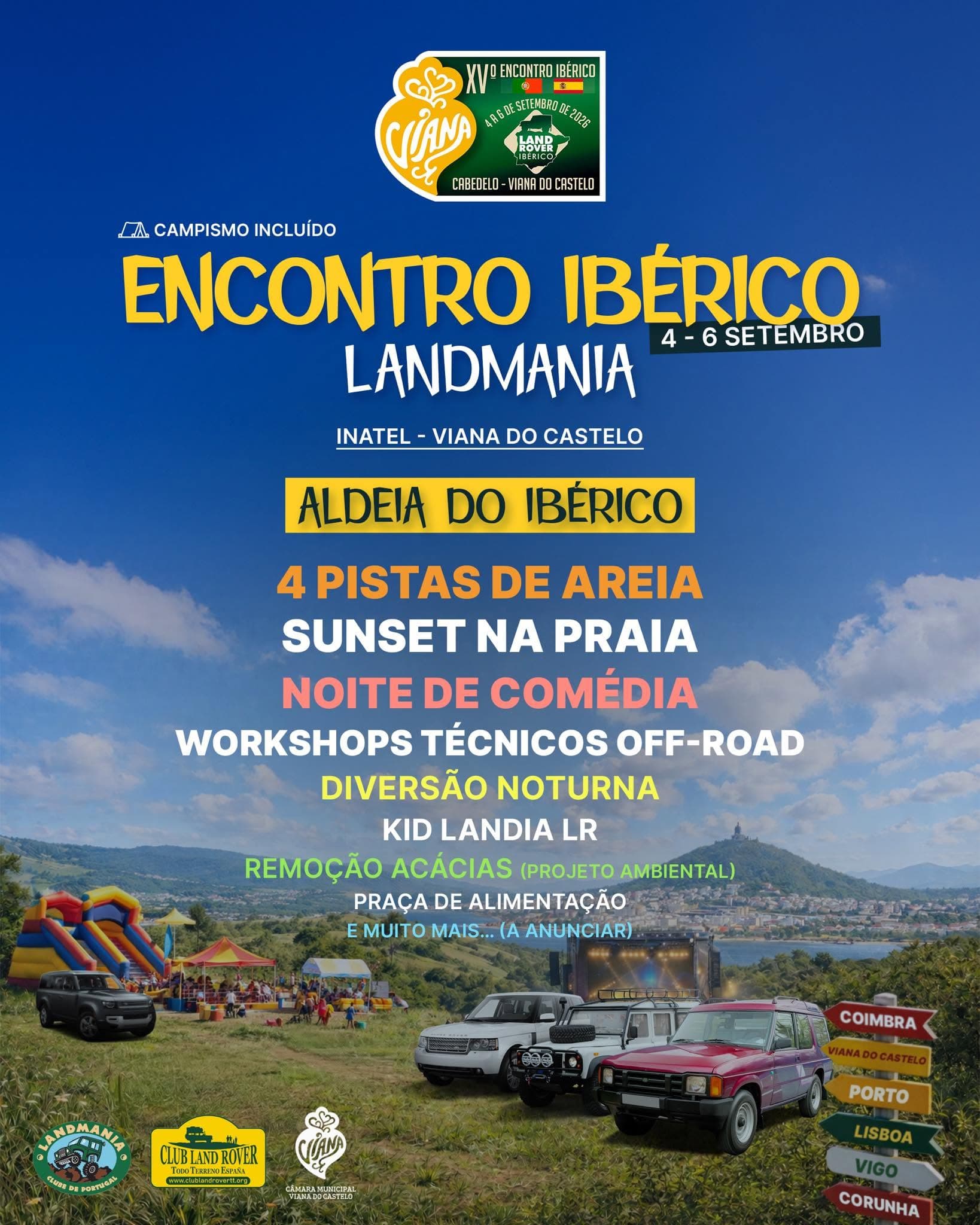 XV Encontro Ibérico Land Rover 2026