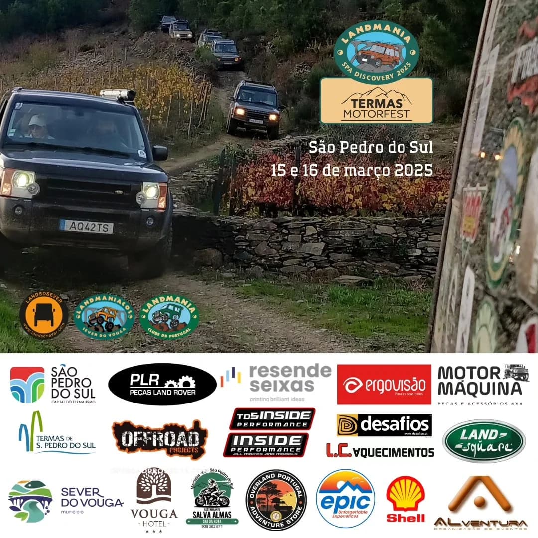 Encontro Land Rover Discovery – LandMania Clube de Portugal
