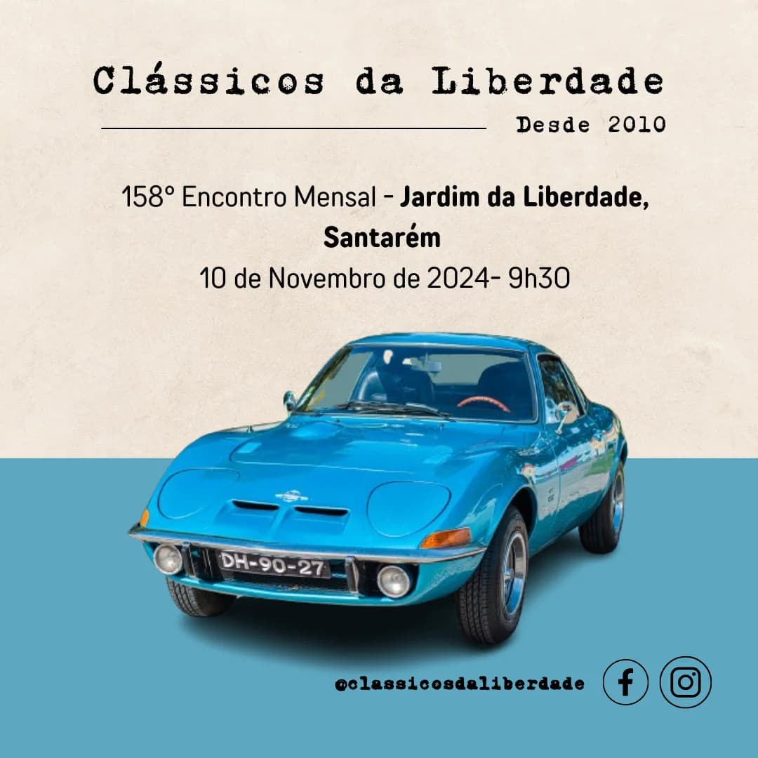 158° Encontro Mensal dos Clássicos da Liberdade