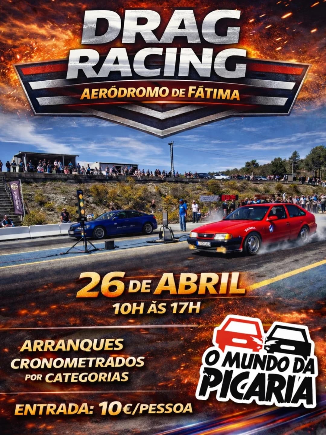 Mundo Da Picaria Drag Racing - Aeródromo de Fátima 