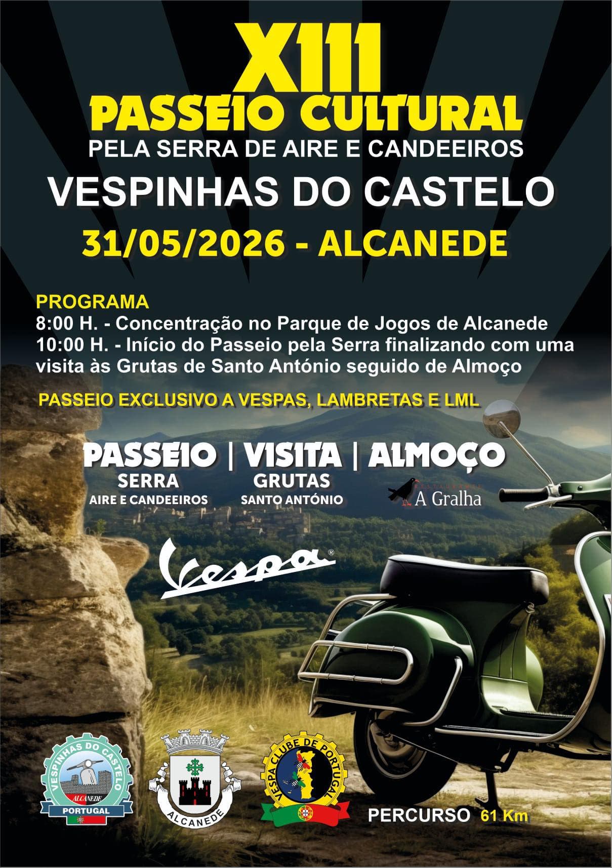 Xlll Passeio Cultural Pela Serra de Aire e Candeeiros