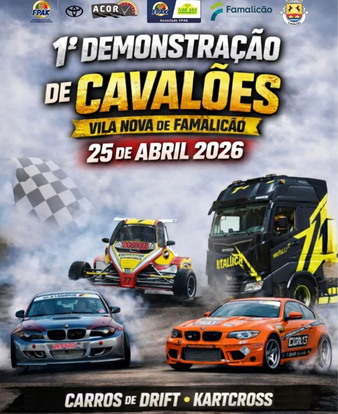1º Demonstração de Cavalões