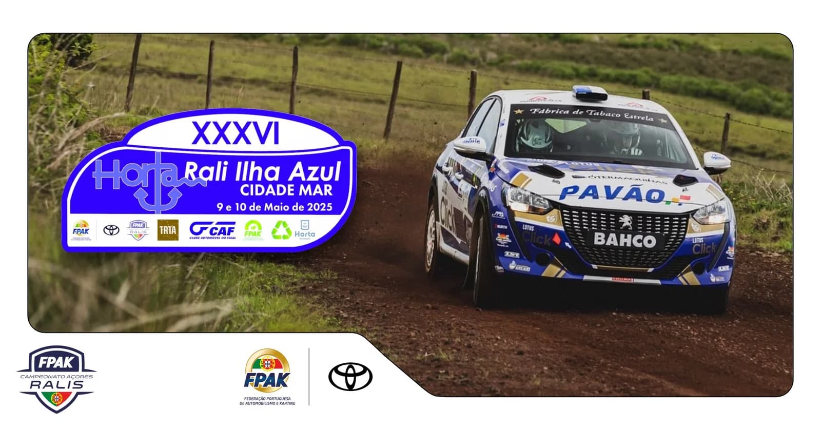 36º Rali Ilha Azul Cidade Mar – Clube Automóvel do Faial (CAF)