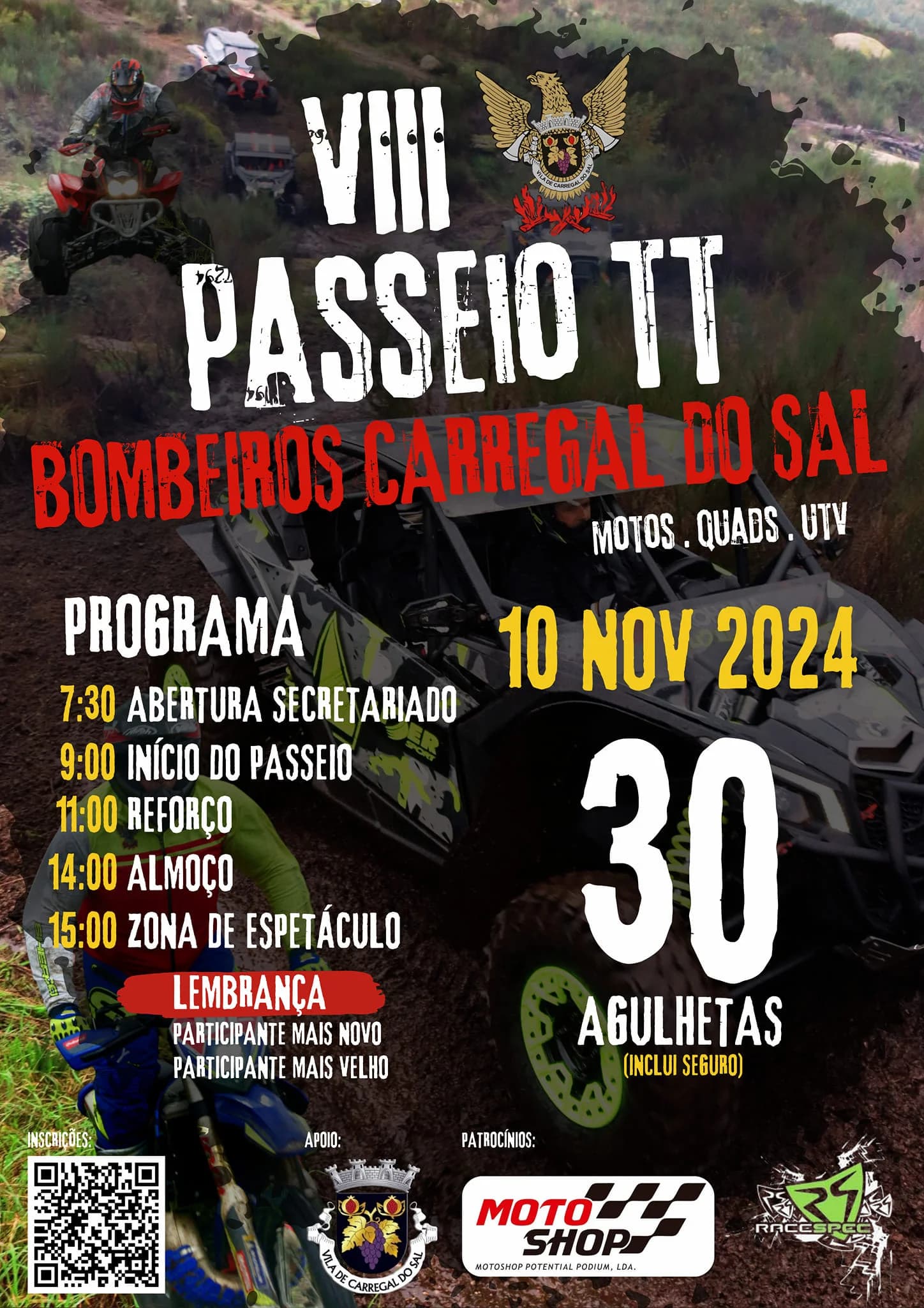 7ª Passeio TT Bombeiros Voluntários de Carregal do Sal