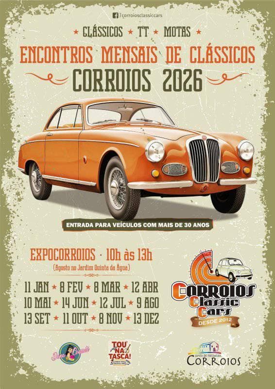 Encontro Corroios Classic Cars - Março 2026
