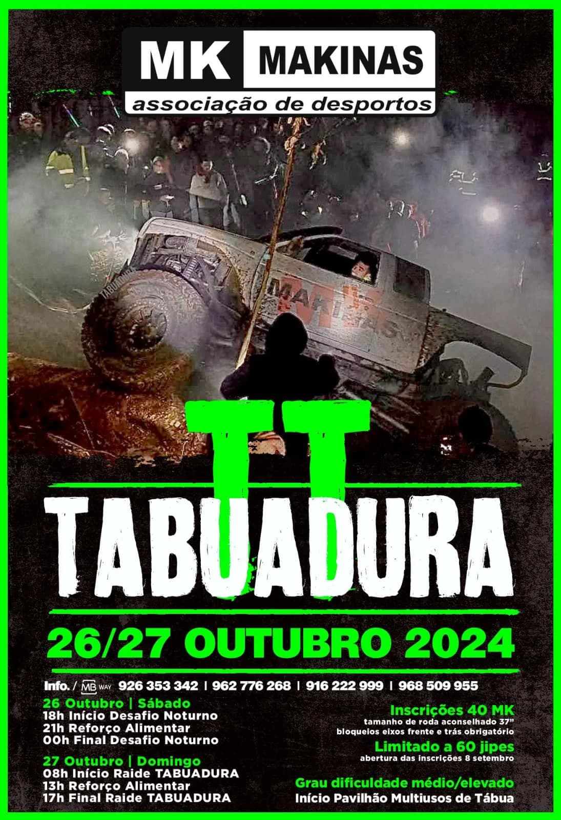 TT TABUADURA – MK MAKINAS