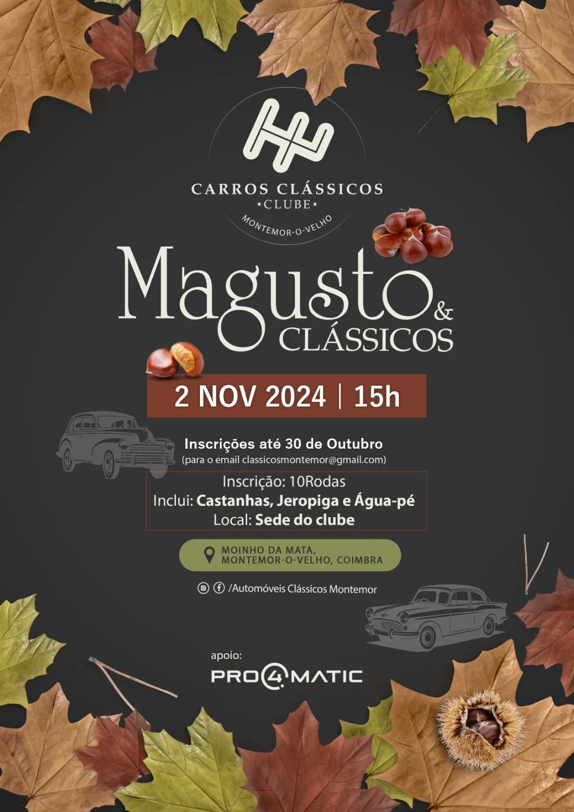 Magusto & Clássicos – Automóveis Clássicos Montemor