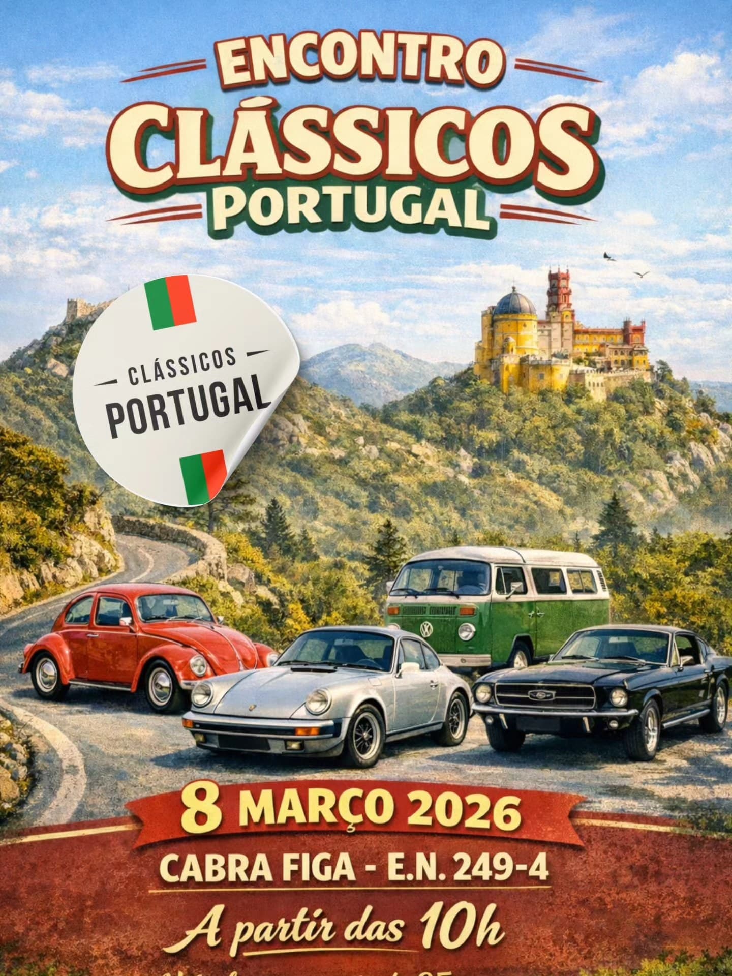 Encontro Clássicos Portugal - Março 2026
