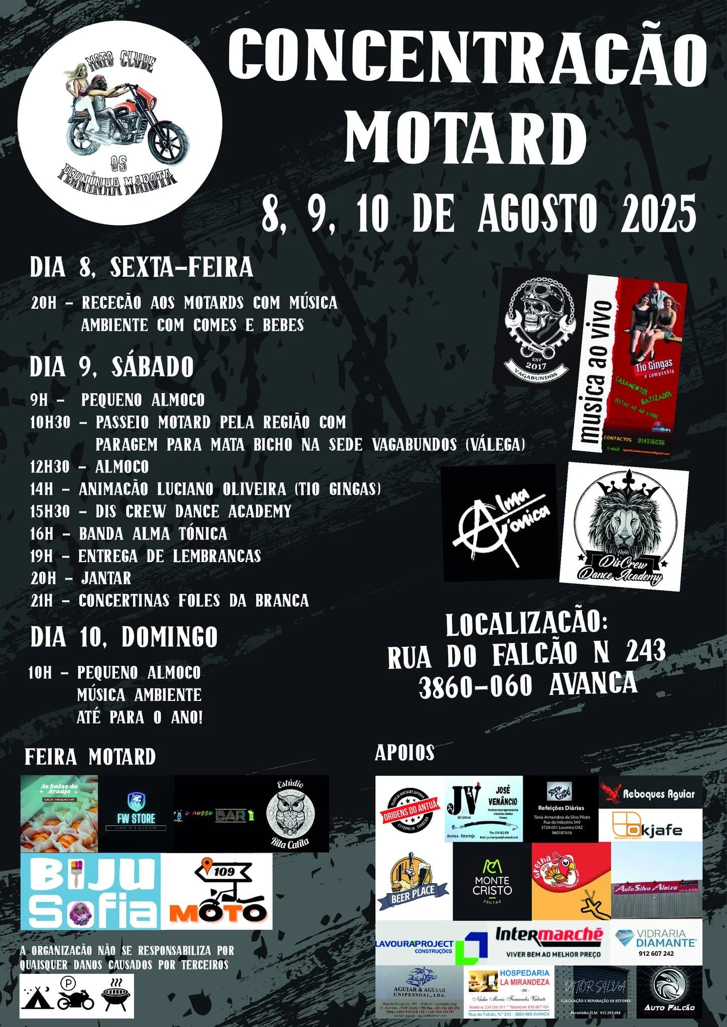 Concentração Motard – Moto Clube Os Perninha Marota