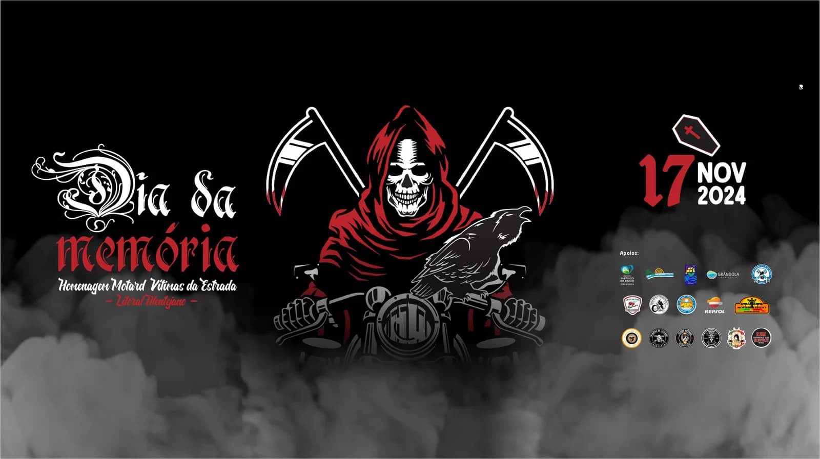 Homenagem Motard Vítimas da Estrada