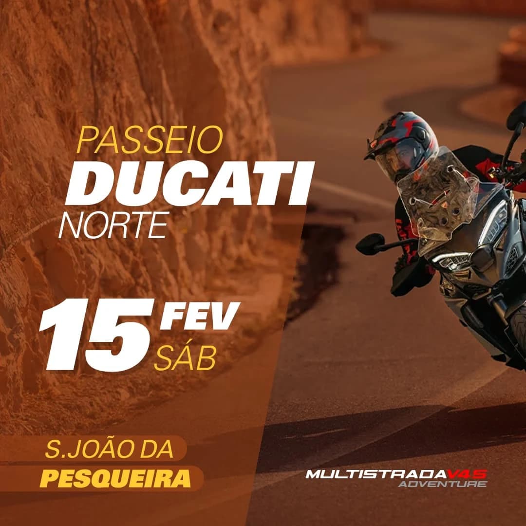 Passeio Ducati Norte