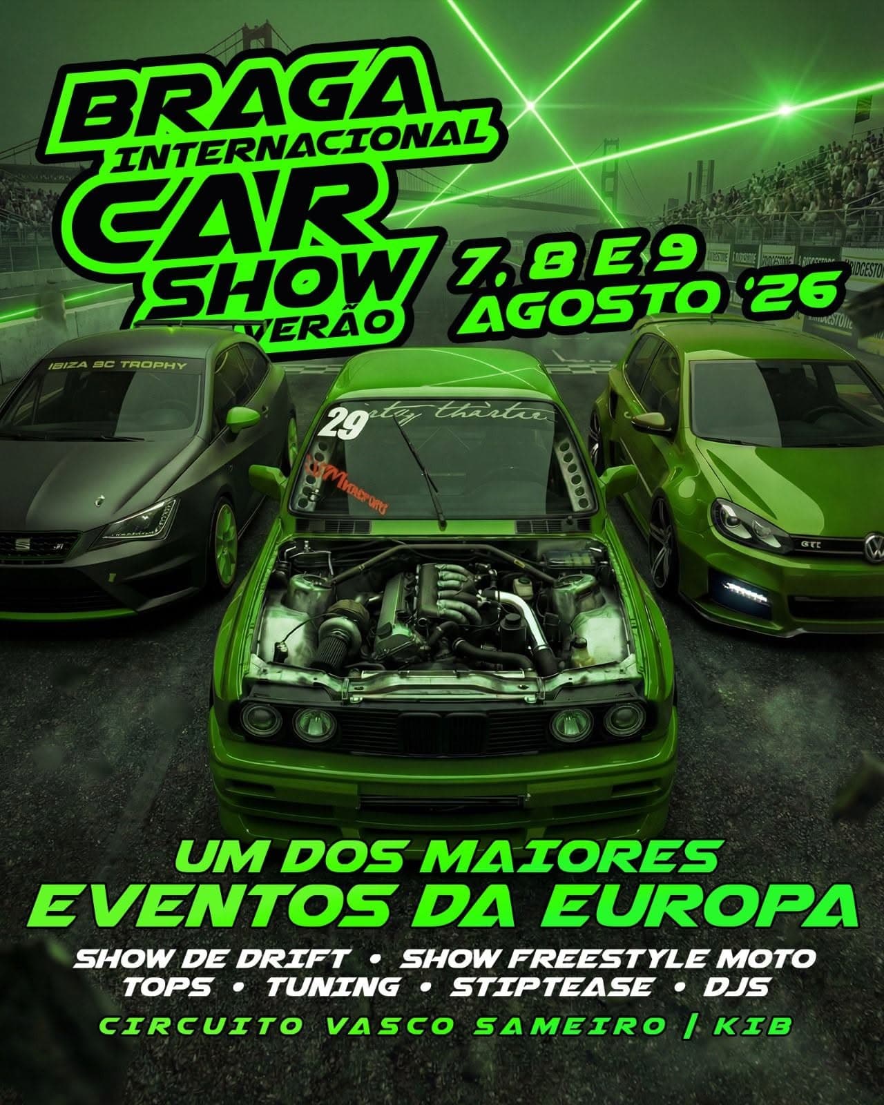 Braga Internacional Car Show Verão 2026