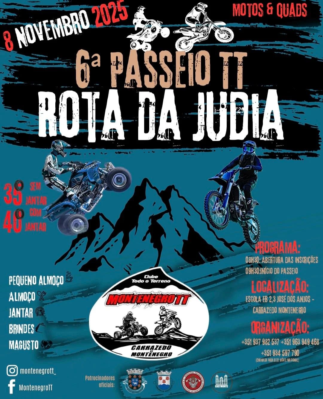 6º Passeio TT – Rota da Judia