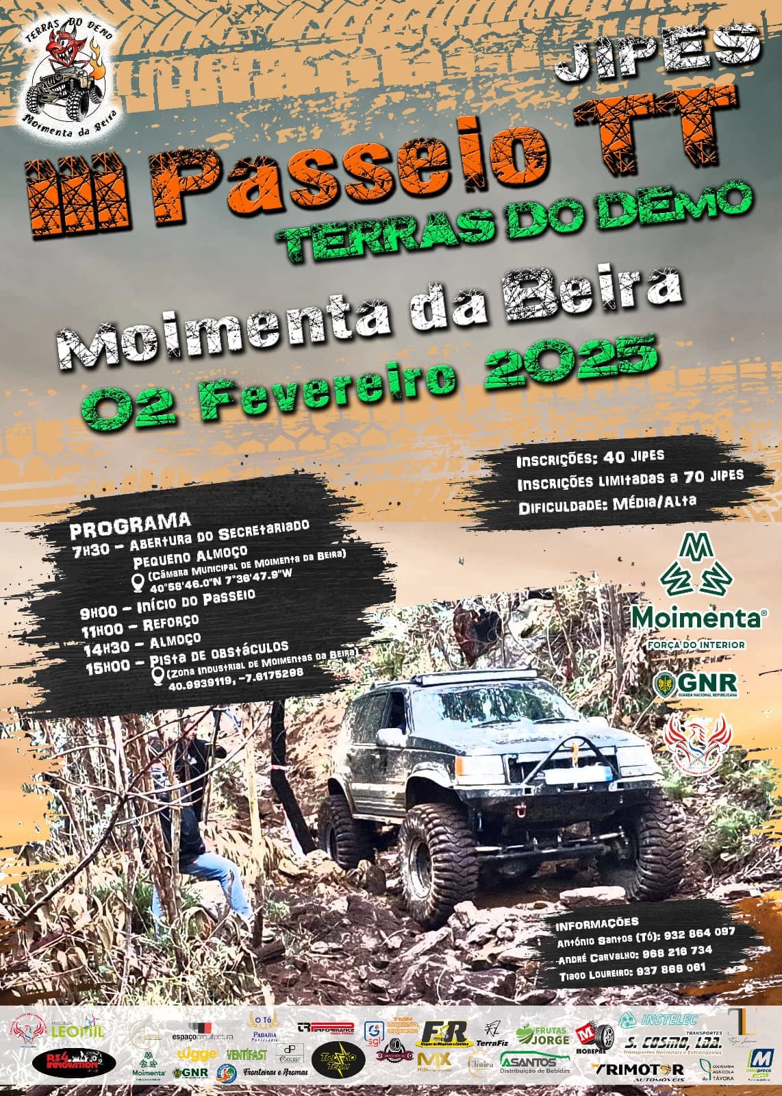 3⁰ Passeio TT Terras Do Demo - Moimenta Da Beira